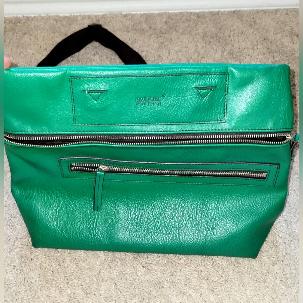 Matt and Nat green purse